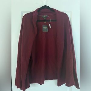 Maroon cashmere sweater